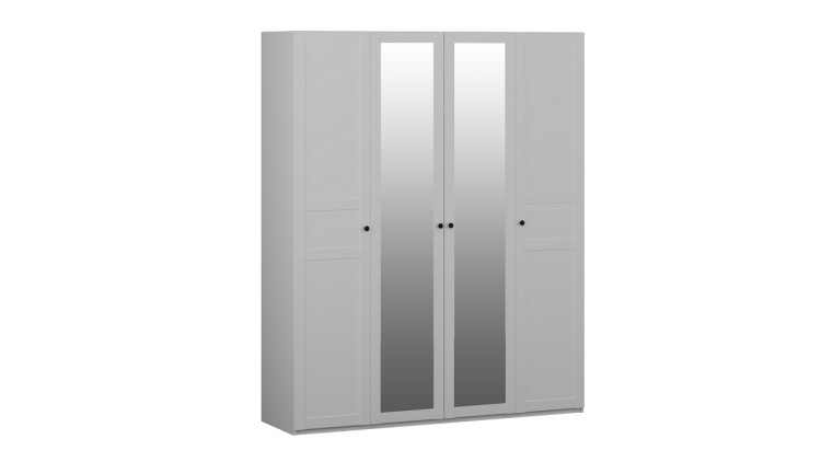Шкаф 4-х дверный с комбинированными дверьми Фрея