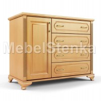 Комод Рейн 4 ящика+дверь