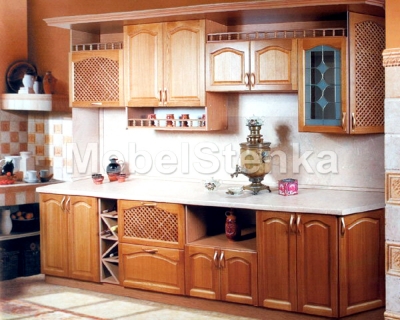 Кухни из дерева