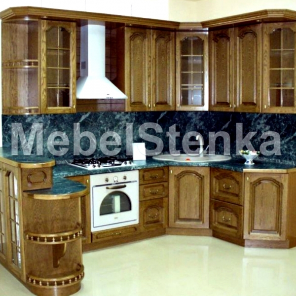 Кухни из дерева