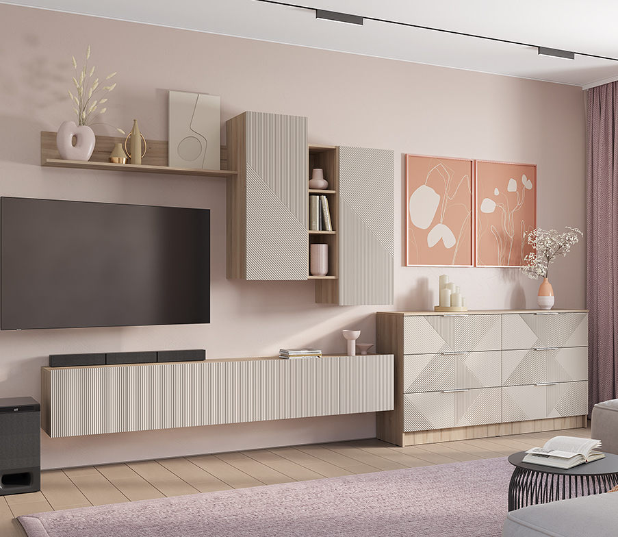 Гостиная Эмилия, БТС